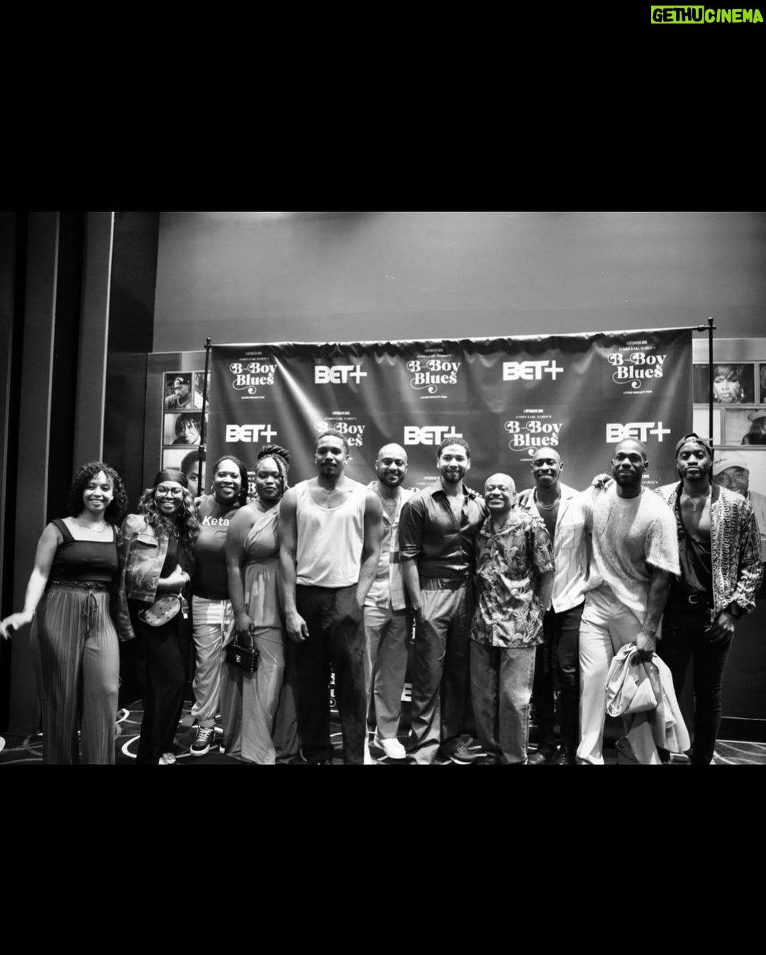 Jussie Smollett Instagram - @BBoyBluesTheFilm NYC screening last night. Appreciate y’all. ATL next… #BBoyBluesTheFilm coming June 9, 2022 to @betplus 💫💙✨ Harlem New York