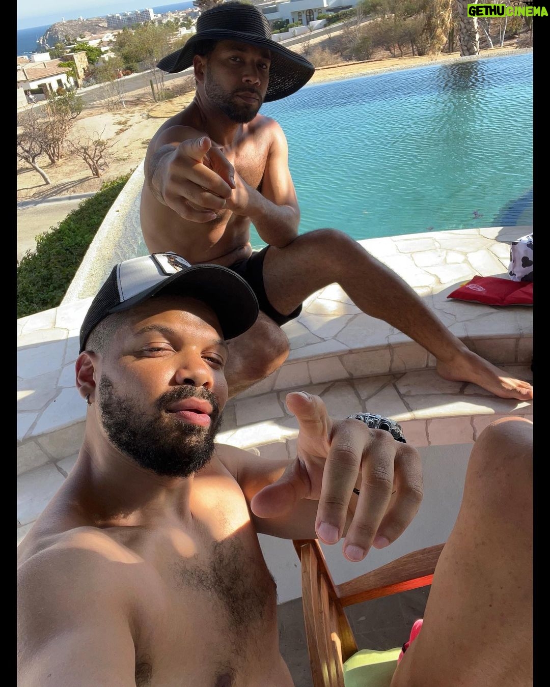 Jussie Smollett Instagram - @jakesmollett… There’s no one in this world quite like you. I’m beyond proud of you and I love you with my entire heart. Happy Bday little brother (July 29). Here’s to you. See you soon 😏 #LeoSeason #DeeperThanAnyCaption