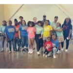 Jussie Smollett Instagram - Slipped into Flint today to show love and support to my Angel #MariCopeny aka @littlemissflint , Peanut and Mama Lulu on their annual Back to School Bash. Once again, I had the best time and was in complete awe of what they’ve accomplished. They gave away 1,000 backpacks with all the supplies, 200 uniform shirts, 125 uniform bottoms, over 150 packs of socks and underwear, 30 pairs of sneakers, personal care items, books, hair bows and supplies, a game truck, and a ton of fresh produce. I love y’all so much. So proud of all you do. #TeamMari for life… #FlintStrong Flint, Michigan