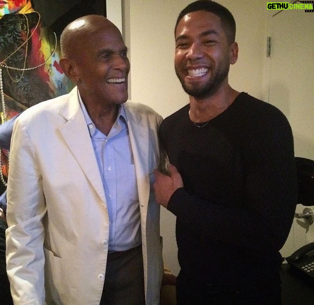Jussie Smollett Instagram - 🕊️I’ll love you, celebrate you and thank you for as long as I breathe. Thank you for your voice in every way. Thank you for the talks. Thank you for representing our ancestors before you and holding up the generations after you. Love to my sister Gina and the entire Belafonte family. Y’all are loved beyond measure. To an Earth life well lived. Thank you. Rest well dear sir. 🕊️ #HarryBelafonte