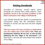 Justin Baldoni Instagram – This is devastating and heartbreaking. 

The singular goal of the #Bahai faith is the oneness of humanity. The belief that as Baha’u’llah says  we are “The fruits of one tree and the leaves of one branch”. And to end prejudices of all kinds. Our work starts within and our beliefs are NEVER forced on others. It’s a loving, accepting and non-judgmental faith and it’s followers are kind, humble and non political.  And yet somehow The Bahai’s are a threat to power in places like Iran.

The Iranian regime has once again launched a sweeping crackdown on its Baha’i community, a long-persecuted religious minority in Iran with over 300,000 members and over seven million around the world. 

Dozens of Baha’i’s  have been arrested and their properties forcefully destroyed, according to residents and rights groups.

Iran’s Baha’i community has long faced persecution and discrimination because the government does not recognize our faith. You can’t even go to college if you are a Bahai. 

This has to stop. Please help me in sharing this. 

#Bahai #FreedomofReligion #Iran #MiddleEastMatters

Thank you for sharing @middleeastmatters 🙏🏼❤️