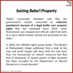 Justin Baldoni Instagram – This is devastating and heartbreaking. 

The singular goal of the #Bahai faith is the oneness of humanity. The belief that as Baha’u’llah says  we are “The fruits of one tree and the leaves of one branch”. And to end prejudices of all kinds. Our work starts within and our beliefs are NEVER forced on others. It’s a loving, accepting and non-judgmental faith and it’s followers are kind, humble and non political.  And yet somehow The Bahai’s are a threat to power in places like Iran.

The Iranian regime has once again launched a sweeping crackdown on its Baha’i community, a long-persecuted religious minority in Iran with over 300,000 members and over seven million around the world. 

Dozens of Baha’i’s  have been arrested and their properties forcefully destroyed, according to residents and rights groups.

Iran’s Baha’i community has long faced persecution and discrimination because the government does not recognize our faith. You can’t even go to college if you are a Bahai. 

This has to stop. Please help me in sharing this. 

#Bahai #FreedomofReligion #Iran #MiddleEastMatters

Thank you for sharing @middleeastmatters 🙏🏼❤️