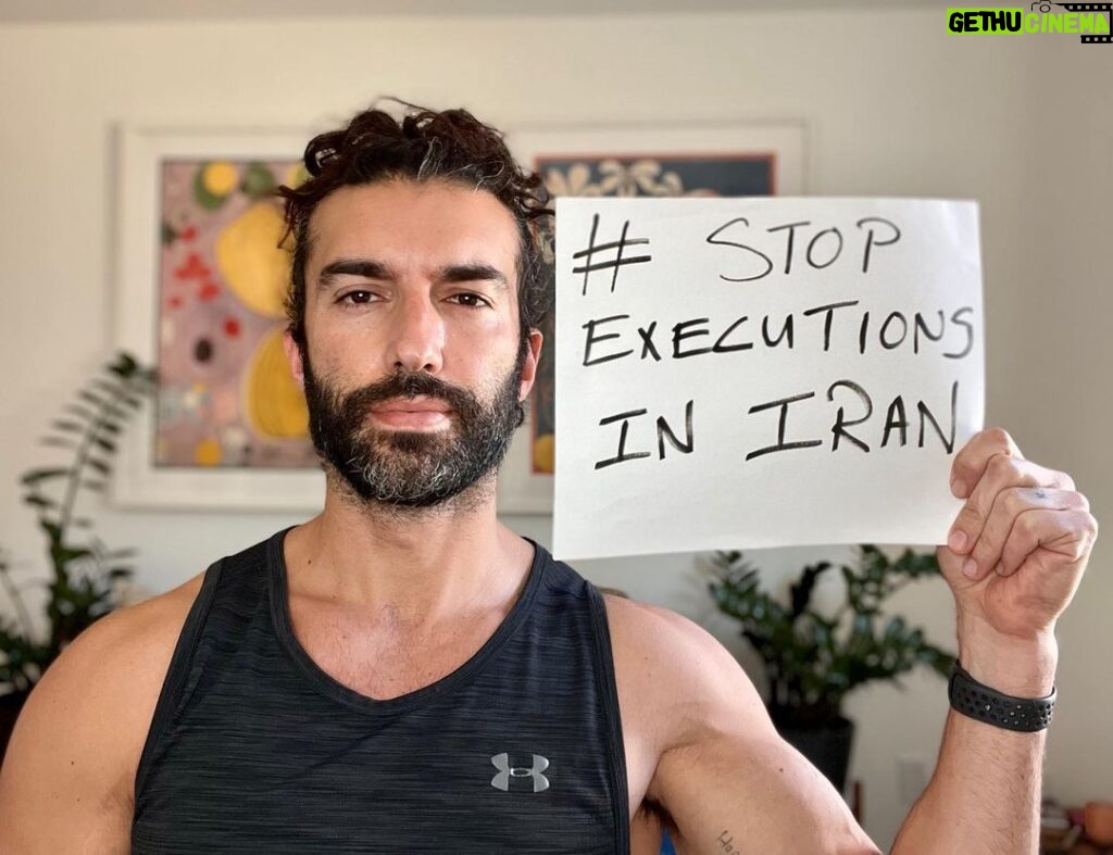 Justin Baldoni Instagram - I stand with my Iranian sisters and brothers who are being brutally silenced and murdered by their own government. The mass execution of political dissidents must end. As a Baha’i, I’m too familiar with how extreme the oppression and violence can be toward a people who only want peace and equality. But I have also seen how powerful our voices are when raised together. Please join me in speaking out and using the hashtag #stopexecutionsiniran to demand an end to this violence. You really can make a difference.