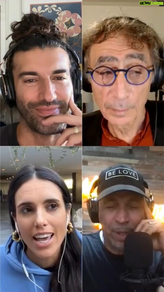 Justin Baldoni Instagram - @gabormatemd is one of the most brilliant minds of our time. There are very few guests that I fanboy over, but getting a chance to go deep with him and talk all things healing, trauma and masculinity was a “pinch me” moment for us. I really hope you listen to this week’s episode and take notes as Gabor takes us to church! If you haven’t read it yet, please please pick up a copy of his life-changing book #themythofnormal. @wearemanenough