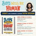 Justin Baldoni Instagram – It. Is. Almost. Time!😱 My new book BOYS WILL BE HUMAN comes out on October 4th. I can’t wait to see and connect with all of you at our upcoming events!

🎟 Link in bio! 
See you SOON!