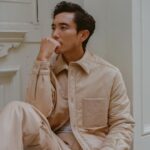 Justin H. Min Instagram - @loewe for @tribeca. photo: @junebugkim styling: @slimecityangels