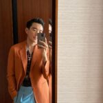 Justin H. Min Instagram - paris w/ @paulsmithdesign. Paris, France