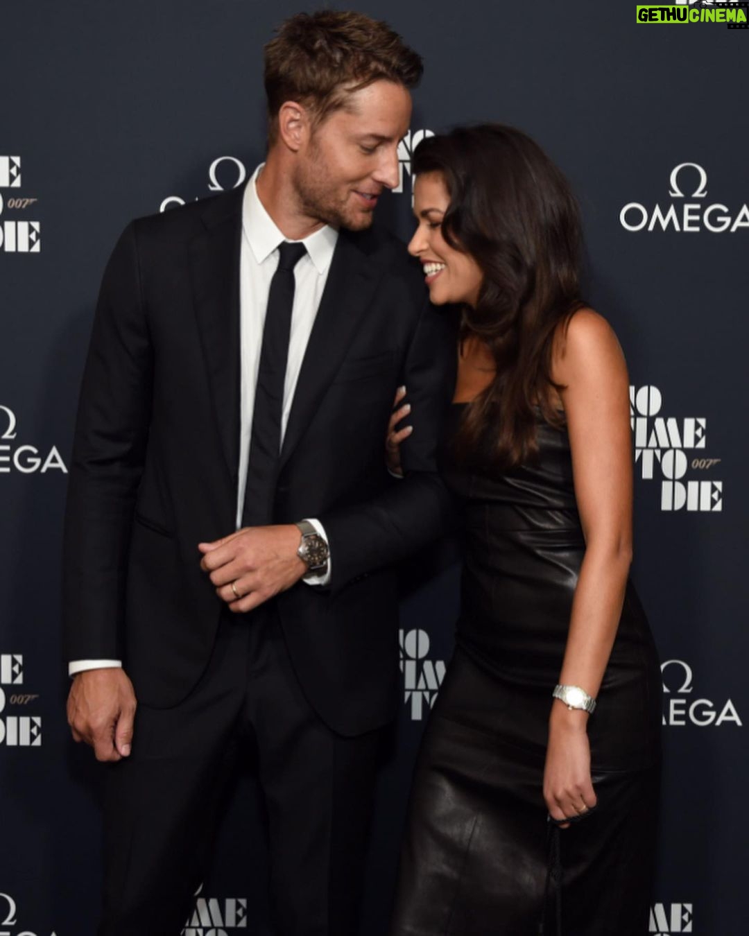 Justin Hartley Instagram - Helluva night celebrating Bond with @omega family and friends. #notimetodie