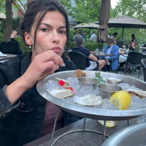 Justin Hartley Instagram - Happy Birthday to my beautiful Sofia!  This amazing woman makes me laugh out loud every single day.  Here’s to taking down oysters all over the world!  I love you very much!