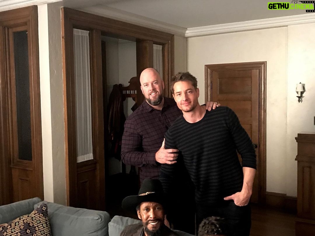 Justin Hartley Instagram - The (present) day gang's all here! Literally. #ThisIsUs