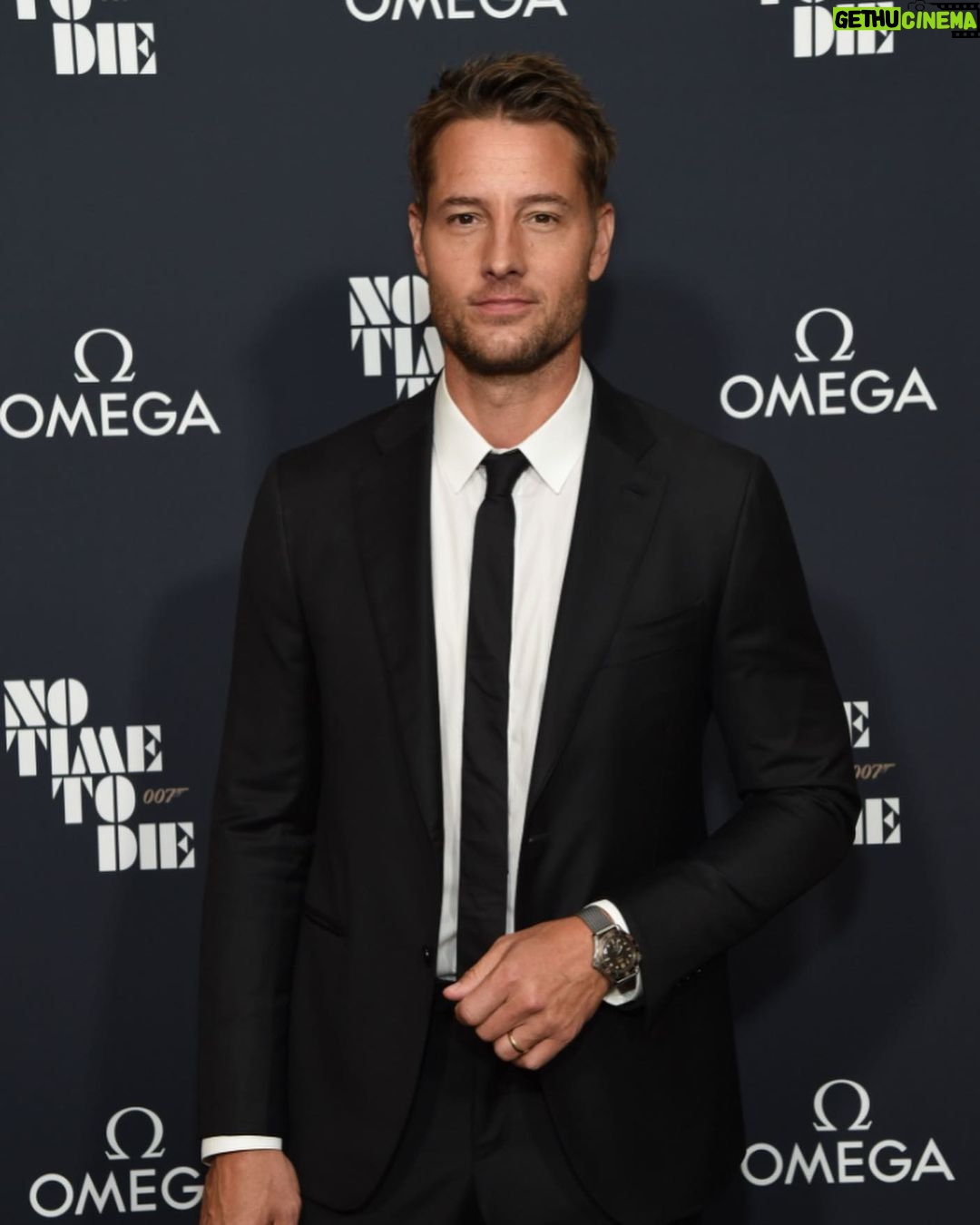 Justin Hartley Instagram - Helluva night celebrating Bond with @omega family and friends. #notimetodie