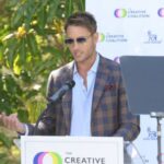 Justin Hartley Instagram - The Television Humanitarian Awards honor prominent figures in the television industry, as well as 2021 @televisionacad Emmys nominees, who use the power of their celebrity for social good. I am humbled & grateful to be among this year’s honorees for my work with @operationtherapy. Thank you to @TheCreativeCoalition for this meaningful award!