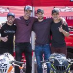 Justin Prentice Instagram - What a fun day! Shout out to @josh_herrin for the racing pointers, and thanks @alpinestars for trusting us to not completely wreck everything. Second pic I somehow managed to find the lens despite having other, more important things to focus on. That's skill.