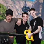Justin Prentice Instagram - Kingdom Hearts 3!!! My childhood. I'm a little boy again. It's hard to describe this level of excitement. Thanks @squareenix @kingdomhearts for letting us spend waayyy too much time on the demo! #e3 #keyblademaster