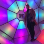 Justin Prentice Instagram - Me trying to act normal vs. when someone yells "Strike a pose!" #mtv #rainbow #rainbowroad #ny #newyork