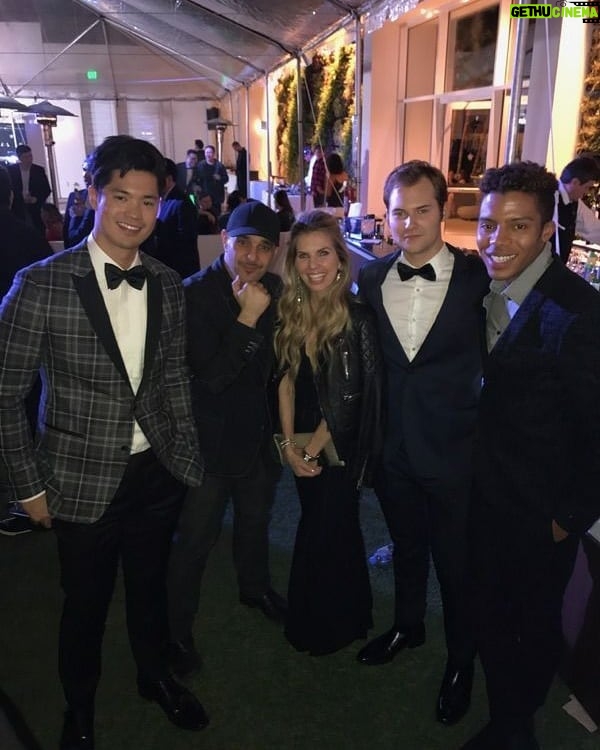 Justin Prentice Instagram - @rossbutler winning awards n stuff. Congrats bud! Is my bowtie a clip on? You'll never know.