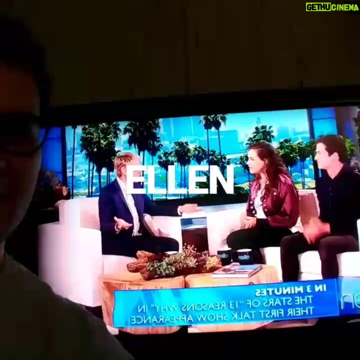 Justin Prentice Instagram - This.is.awesome #ellen #13reasonswhy