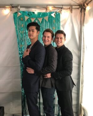 Justin Prentice Instagram - Obligatory Prom pics. The three of us went together, as friends.

#13ReasonsWhy #timisnotmonty