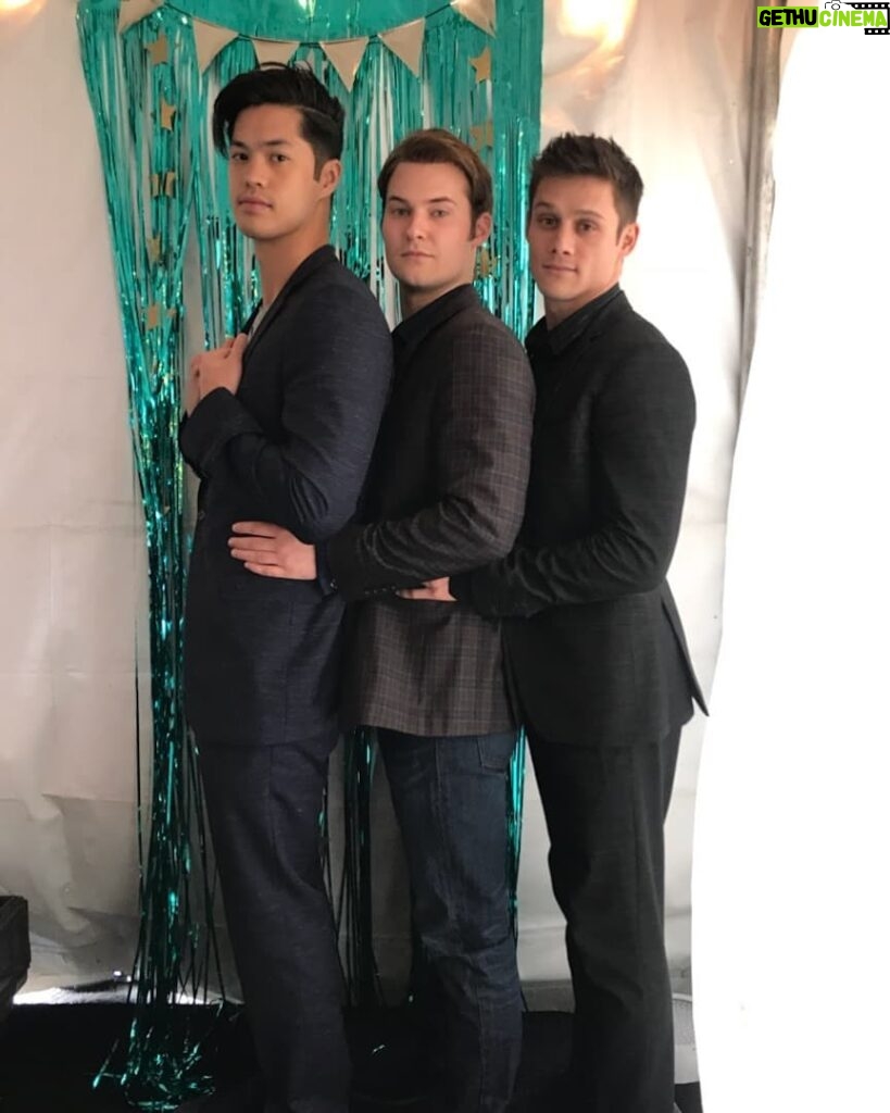 Justin Prentice Instagram - Obligatory Prom pics. The three of us went together, as friends. #13ReasonsWhy #timisnotmonty