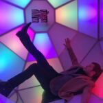 Justin Prentice Instagram - Me trying to act normal vs. when someone yells "Strike a pose!" #mtv #rainbow #rainbowroad #ny #newyork