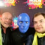 Justin Prentice Instagram - "I just blue myself." -Dr. Tobias Fünke Spectacular night @bluemangroup #bluemangroup #vegas #arresteddevelopment