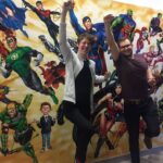 Justin Prentice Instagram – Touring the DC HQ. This was so freaking cool!! Huge thanks to @jimleeart and everyone who showed us around! And thank you Angela @platformprteam for setting this up…and for taking these very sexy totally not dorky photos! #fanboy #dc #dccomics @devindruid