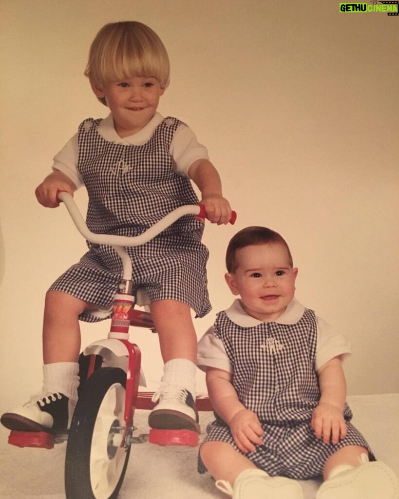 Justin Prentice Instagram - I know a few of y'all hate me a bit right now (cuz I'm Bryce), so here's an adorable picture of me being a badass on a tricycle. #ridehard