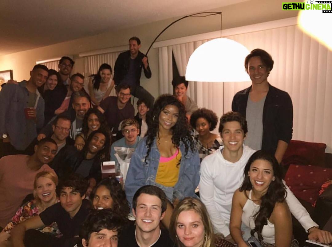 Justin Prentice Instagram - I'm the luckiest guy in the world!!! Thank you all for surprising me on my birthday! I had no idea a horde of people were going to be in my house. Glad I was wearing pants this time. Good times with the best people. Love you all! #birthday #friends