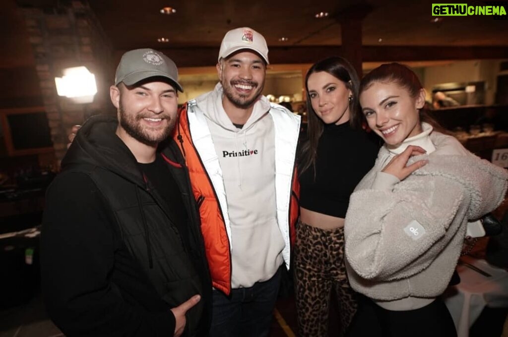 Justin Prentice Instagram - First #sundance was a success! Did I sleep? Barely. Does my thumb look awkward in this pic? Yes. Huge thanks to @chefdancepics for keeping our bellies full and @blueskyutah for making our stay so comfy. Sexy drone footage by @mrdeniro