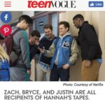 Justin Prentice Instagram - Whhaaatt?? We're in @teenvogue !! Does this mean I can tell people I'm a model? #13ReasonsWhy #Netflix #teenvogue North Hollywood, California