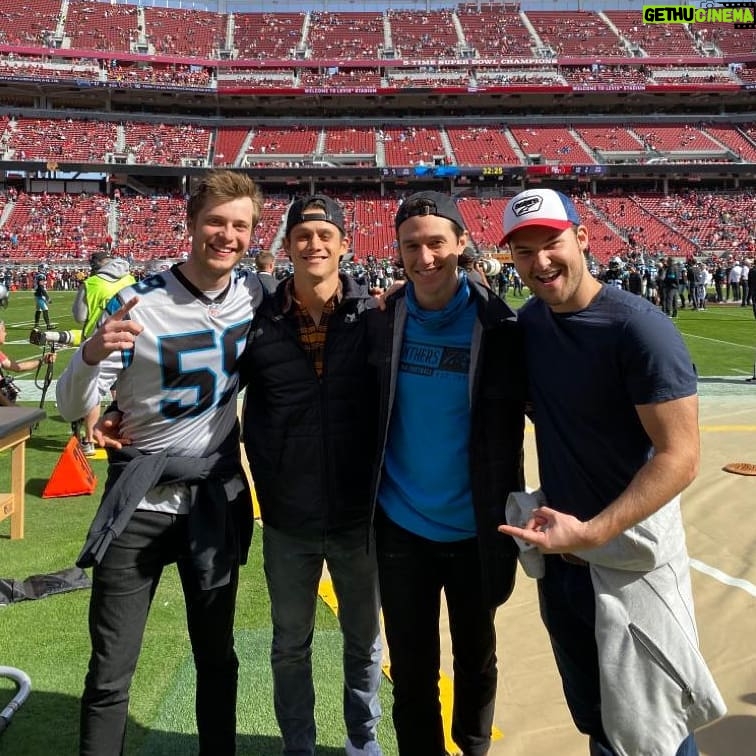 Justin Prentice Instagram - Wellllppp tough game. But still a blast! Supporting @tyler_barnhardt and @seananglin 's @panther obsession. #keeppounding
