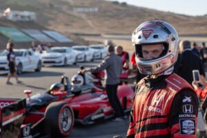 Justin Prentice Instagram - Mean mugging
@indycar