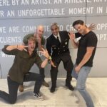 Justin Prentice Instagram - Last night was incredible. Dr. Vivek Murthy, the U.S. Surgeon General, gave a powerful briefing on youth mental health. One of the numbers that stuck with me was 44. Amidst the pandemic, 44% of high school students from a CDC study reported feeling sad or hopeless almost every day for at least two weeks in a row. That's a high number. I'm glad to see that the U.S. isn't taking the issue lightly and is formulating plans for what we can do to change this. Thank you @thejoycoalition for inviting us. Thank you @drvivekmurthy for spearheading these efforts. Despite the evening's serious tone in addressing mental health, it's still important to cut loose from time to time. As you can see us doing in the photo. #squadgoals