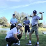 Justin Prentice Instagram - Do we play like pros? Absolutely not. Do we look like pros? Hell yes. Thanks @pumagolf for making us feel like better players