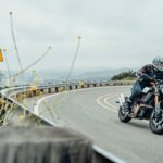 Justin Prentice Instagram - Riding the sexy, new @indianmotorcycle FTR 1200 S. Rides like a dream! What a day!! Sweet wheels, gorgeous view, happy Justin. Also, huge shoutout to @alpinestars for making me look like a badass in their gear! Ummm....pretend that the last picture is me. It's definitely not @aaroncolton I can totally wheelie....