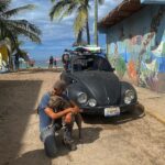 Justin Theroux Instagram - The Mosquito Coast finale is tonight! Here’s a small grab bag of just some of the wonderful memories from Mexico 🇲🇽 and our final episode… huge gratitude to Apple TV, and our incredible CREW in Mexico that braved all that the show and 2020 threw at us. Would have been impossible without you. can’t wait to see you all for Season 2… and although Kuma was NOT in the show … she was with us every step of the way. 🦟 🏝 #adoptdontshop Punta De Mita, Nayarit, Mexico