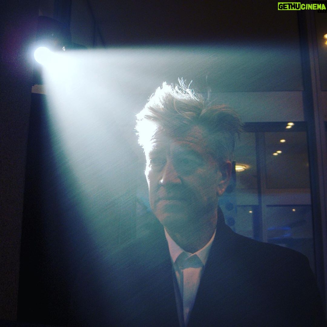 Justin Theroux Instagram - Happy Birthday to this wonderful man. 1st slide taken in Poland... and might be how you think of him. 2&3 taken on the set of Mulholland Drive (w Angelo B🎶 )... and is how i think of him. Love you buddy. 🎂 @davidlynchfoundation