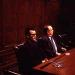 Justin Theroux Instagram - 20 years ago today.. the world got to see, yet again, what a maestro David Lynch is with Mulholland Drive. Fun fact… the wonderful Monty Montgomery (the Cowboy) was a little shaky on the lines… a pen, a piece of paper and some tape came out… and I got to wear them on my forehead and chest. Movie magic 🪄 🎩. Which is what David does so beautifully. Sometimes there’s a buggy… 🤠 Bonus fun fact: no one… and i mean no one could stop laughing during the espresso scene… Angelo Badalamenti spitting coffee into a napkin. Top drawer comedy. Laughter is only second to talent on a David set.