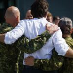 Justin Trudeau Instagram - To the women and men of the @CanadianForces, who bravely serve our country every day: Thank you. Your service and your sacrifice have not gone unnoticed – and are appreciated more than you’ll ever know. Whether you’re spending your holidays with your loved ones, or are serving across the country, or are deployed beyond our borders: We’re keeping you and your families in our thoughts. And I’ll say this one more time, because we can never say these two words enough: Thank you. 🇨🇦 Aux femmes et aux hommes des @ForcesCanada, qui servent courageusement notre pays chaque jour : Merci. Votre service et vos sacrifices ne passent pas inaperçus et sont appréciés plus que vous ne le saurez jamais. Que vous passiez les Fêtes avec vos proches, que vous serviez à l’autre bout du pays ou que vous soyez déployés au-delà de nos frontières : Nous pensons à vous et à vos familles. Et je le répète encore une fois, car nous ne dirons jamais assez ce simple mot : Merci.