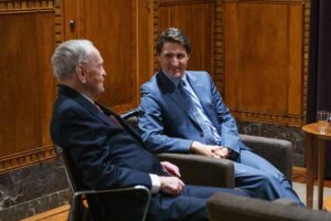 Justin Trudeau Instagram - We’re celebrating an important milestone today: Jean Chrétien’s 90th birthday. Our country has benefitted – and continues to benefit – so much from his work and his wisdom, and he continues to inspire so many of us. Jean, we couldn’t be more grateful for you. Happy birthday!
🇨🇦 Nous célébrons un anniversaire important aujourd’hui : les 90 ans de Jean Chrétien. Notre pays a tant bénéficié – et bénéficie encore – de son travail et de sa sagesse, et il demeure aujourd’hui une source d’inspiration. Jean, tu as toute notre gratitude. Bonne fête!