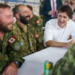 Justin Trudeau Instagram - To the women and men of the @CanadianForces, who bravely serve our country every day: Thank you. Your service and your sacrifice have not gone unnoticed – and are appreciated more than you’ll ever know. Whether you’re spending your holidays with your loved ones, or are serving across the country, or are deployed beyond our borders: We’re keeping you and your families in our thoughts. And I’ll say this one more time, because we can never say these two words enough: Thank you. 🇨🇦 Aux femmes et aux hommes des @ForcesCanada, qui servent courageusement notre pays chaque jour : Merci. Votre service et vos sacrifices ne passent pas inaperçus et sont appréciés plus que vous ne le saurez jamais. Que vous passiez les Fêtes avec vos proches, que vous serviez à l’autre bout du pays ou que vous soyez déployés au-delà de nos frontières : Nous pensons à vous et à vos familles. Et je le répète encore une fois, car nous ne dirons jamais assez ce simple mot : Merci.