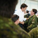 Justin Trudeau Instagram - To the women and men of the @CanadianForces, who bravely serve our country every day: Thank you. Your service and your sacrifice have not gone unnoticed – and are appreciated more than you’ll ever know. Whether you’re spending your holidays with your loved ones, or are serving across the country, or are deployed beyond our borders: We’re keeping you and your families in our thoughts. And I’ll say this one more time, because we can never say these two words enough: Thank you. 🇨🇦 Aux femmes et aux hommes des @ForcesCanada, qui servent courageusement notre pays chaque jour : Merci. Votre service et vos sacrifices ne passent pas inaperçus et sont appréciés plus que vous ne le saurez jamais. Que vous passiez les Fêtes avec vos proches, que vous serviez à l’autre bout du pays ou que vous soyez déployés au-delà de nos frontières : Nous pensons à vous et à vos familles. Et je le répète encore une fois, car nous ne dirons jamais assez ce simple mot : Merci.