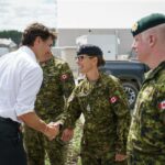 Justin Trudeau Instagram - To the women and men of the @CanadianForces, who bravely serve our country every day: Thank you. Your service and your sacrifice have not gone unnoticed – and are appreciated more than you’ll ever know. Whether you’re spending your holidays with your loved ones, or are serving across the country, or are deployed beyond our borders: We’re keeping you and your families in our thoughts. And I’ll say this one more time, because we can never say these two words enough: Thank you. 🇨🇦 Aux femmes et aux hommes des @ForcesCanada, qui servent courageusement notre pays chaque jour : Merci. Votre service et vos sacrifices ne passent pas inaperçus et sont appréciés plus que vous ne le saurez jamais. Que vous passiez les Fêtes avec vos proches, que vous serviez à l’autre bout du pays ou que vous soyez déployés au-delà de nos frontières : Nous pensons à vous et à vos familles. Et je le répète encore une fois, car nous ne dirons jamais assez ce simple mot : Merci.