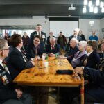 Justin Trudeau Instagram - Our Veterans have endured the horrors of war. They have borne scars. And they deserve our unending gratitude. Today in Sault Ste. Marie, we stopped by the @RoyalCanadianLegion and thanked the women and men in uniform for all they have done for Canada and for Canadians. 🇨🇦 Nos anciens combattants ont enduré les horreurs de la guerre. Ils ont subi des blessures. Ils méritent notre infinie gratitude. Aujourd’hui, à la @RoyalCanadianLegion de Sault Ste. Marie, on a remercié les femmes et les hommes en uniforme pour tout ce qu’ils ont fait pour le Canada. Sault Sainte Marie, Ontario