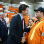 Justin Trudeau Instagram - It doesn’t get much smarter than PUC Services’ new community-scale smart grid. It’s the first of its kind in Canada – and it’s going to reduce outages, reduce emissions, and reduce costs. In other words: It’s good news for our economy, for our environment, and for people in the Soo. And that’s definitely worth celebrating. To everyone who was at today’s ribbon cutting ceremony, and to everyone who helped turn this grid into reality: Congratulations! So glad we could celebrate together today. 🇨🇦 Il est difficile de faire plus intelligent que le nouveau réseau intelligent de PUC Services pour toute la communauté. C’est le premier du genre au Canada – et il va permettre de réduire les pannes, de réduire les émissions et de réduire les coûts. Autrement dit : c’est une bonne nouvelle pour notre économie, l’environnement et les gens de Sault Ste. Marie. Alors, ça vaut la peine de fêter ça. À toutes les personnes présentes à la cérémonie d’inauguration, aujourd’hui, et à toutes celles qui ont aidé à faire de ce réseau une réalité : félicitations! Je suis très heureux d’avoir pu célébrer cette réalisation avec vous aujourd’hui. Sault Sainte Marie, Ontario
