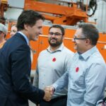 Justin Trudeau Instagram - It doesn’t get much smarter than PUC Services’ new community-scale smart grid. It’s the first of its kind in Canada – and it’s going to reduce outages, reduce emissions, and reduce costs. In other words: It’s good news for our economy, for our environment, and for people in the Soo. And that’s definitely worth celebrating. To everyone who was at today’s ribbon cutting ceremony, and to everyone who helped turn this grid into reality: Congratulations! So glad we could celebrate together today. 🇨🇦 Il est difficile de faire plus intelligent que le nouveau réseau intelligent de PUC Services pour toute la communauté. C’est le premier du genre au Canada – et il va permettre de réduire les pannes, de réduire les émissions et de réduire les coûts. Autrement dit : c’est une bonne nouvelle pour notre économie, l’environnement et les gens de Sault Ste. Marie. Alors, ça vaut la peine de fêter ça. À toutes les personnes présentes à la cérémonie d’inauguration, aujourd’hui, et à toutes celles qui ont aidé à faire de ce réseau une réalité : félicitations! Je suis très heureux d’avoir pu célébrer cette réalisation avec vous aujourd’hui. Sault Sainte Marie, Ontario