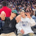 Juyeon Instagram – @official_theboyz adventure just started in LA 🌴 with @nba @nbastyle_kor Can‘t wait for Indy and #nbaallstar week-end🌟