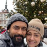 Jyothika Instagram - 2024 - a year full of travel ❄️ January : Finland (Arctic circle) ✅ Special thanks to @kakslauttanen_arctic_resort and team for the warmth and hospitality!