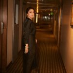 Jyothika Instagram - Let’s Wear black n live colourful lives. Thank you Radhika Mehra for exploring my dark side 😉🥰 Styling @radhikamehra Outfit @nouria_official @tanngcommunications Jewellery @sheetalzaveribyvithaldas Assisted by @styleby_foram Make-up @devikasingh2 Hair @prachina_hair Photography @nupuragarwal__