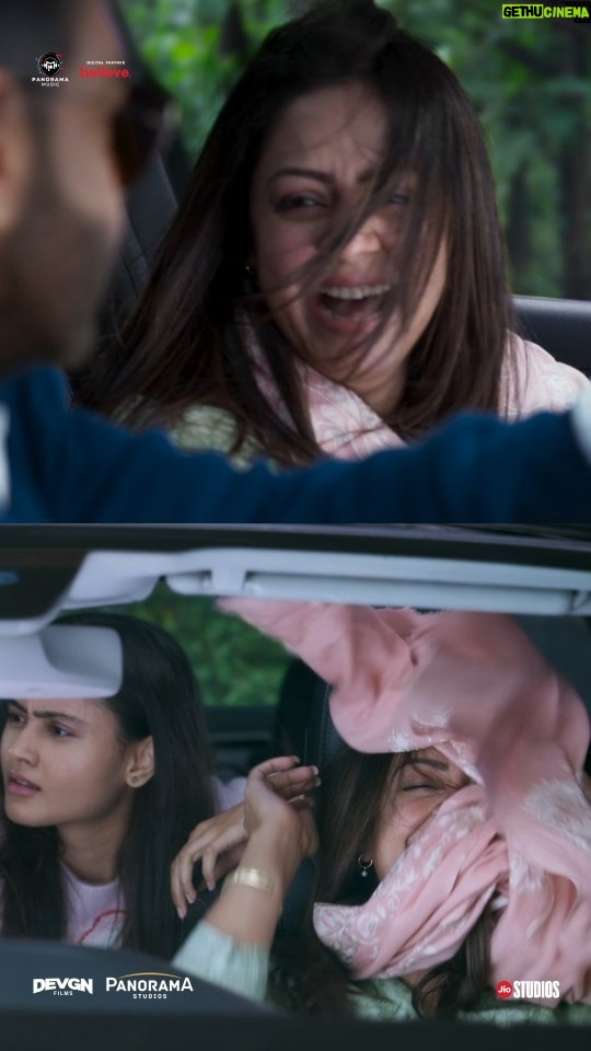 Jyothika Instagram - Jab family saath ho, tab yeh dil kehta hai #KhushiyaanBatorLo ❤️ Book your tickets now! #Shaitaan taking over cinemas on 8th March 2024. @ajaydevgn @actormaddy @jankibodiwala #JyotiDeshpande @kumarmangatpathak @abhishekpathakk #VikasBahl @officialjiostudios @adffilms @panorama_studios @itsamittrivedi @jubin_nautiyal @kumaarofficial